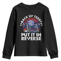 Back It Up Terry Put It In Reverse Youth Sweatshirt Funny 4th Of July - Wonder Print Shop