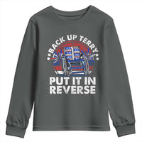 Back It Up Terry Put It In Reverse Youth Sweatshirt Funny 4th Of July - Wonder Print Shop