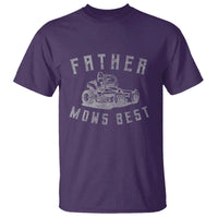 Father Mows Best T Shirt Funny Lawn Mowing Mower Dad Father’s Day