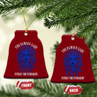Medusa Feminist Ceramic Ornament Womens Rights Mythical Empowerment Graphic - Wonder Print Shop