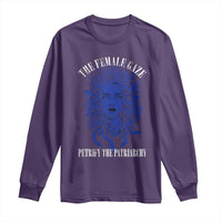 Medusa Feminist Long Sleeve Shirt Womens Rights Mythical Empowerment Graphic - Wonder Print Shop