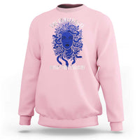 Medusa Feminist Sweatshirt Womens Rights Mythical Empowerment Graphic - Wonder Print Shop