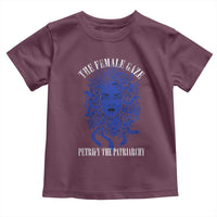 Medusa Feminist Toddler T Shirt Womens Rights Mythical Empowerment Graphic - Wonder Print Shop