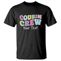 Personalized Matching Cousin Crew T Shirt Custom Name Retro Family Reunion Cousins Vacation - Wonder Print Shop