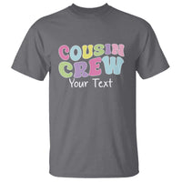 Personalized Matching Cousin Crew T Shirt Custom Name Retro Family Reunion Cousins Vacation - Wonder Print Shop