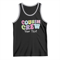 Personalized Matching Cousin Crew Tank Top Custom Name Retro Family Reunion Cousins Vacation - Wonder Print Shop