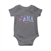 American Mama Est 2025 Baby Onesie 4th of July Pregnancy Reveal - Wonder Print Shop
