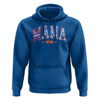 American Mama Est 2025 Hoodie 4th of July Pregnancy Reveal - Wonder Print Shop