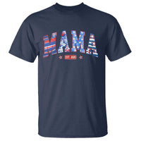American Mama Est 2025 T Shirt 4th of July Pregnancy Reveal - Wonder Print Shop