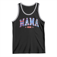 American Mama Est 2025 Tank Top 4th of July Pregnancy Reveal - Wonder Print Shop