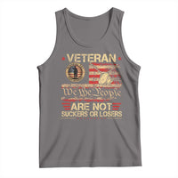 Veterans Are Not Suckers Or Losers Tank Top Vintage Old 1776 Vintage Flag We The People Veteran Patriotic