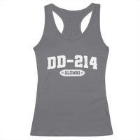 DD-214 Alumni Racerback Tank Top US Army Pride Military Veteran Retired - Wonder Print Shop