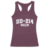 DD-214 Alumni Racerback Tank Top US Army Pride Military Veteran Retired - Wonder Print Shop