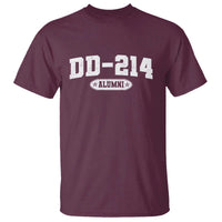 DD-214 Alumni T Shirt US Army Pride Military Veteran Retired - Wonder Print Shop