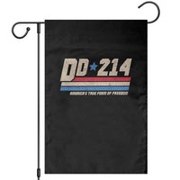 DD-214 Garden Flag Armed Forces Military Alumni Vintage Veteran - Wonder Print Shop