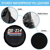 DD-214 Spare Tire Cover Armed Forces Military Alumni Vintage Veteran - Wonder Print Shop