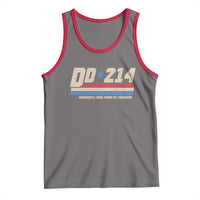 DD-214 Tank Top Armed Forces Military Alumni Vintage Veteran - Wonder Print Shop