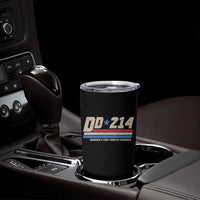 DD-214 Tumbler Cup Armed Forces Military Alumni Vintage Veteran - Wonder Print Shop