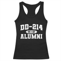 DD-214 US Air Force Alumni Racerback Tank Top US Military Veteran Retired - Wonder Print Shop