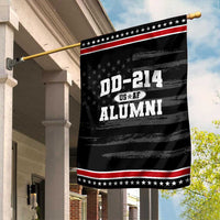 DD-214 US Air Force Alumni Garden Flag US Military Veteran Retired