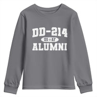 DD-214 US Air Force Alumni Youth Sweatshirt US Military Veteran Retired - Wonder Print Shop