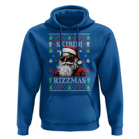 Skibidi Rizzmas Christmas Hoodie Rizz Santa Claus Funny Xmas Gen Alpha Ugly Christmas