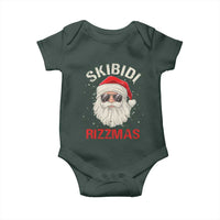 Skibidi Rizzmas Christmas Baby Onesie Rizz Santa Claus Retro Funny Xmas Gen Alpha Kid