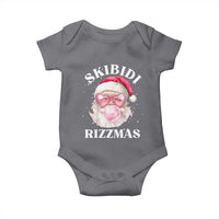 Skibidi Rizzmas Christmas Baby Onesie Rizz Santa Pink Bubble Gum Funny Xmas Gen Alpha Girl Kids