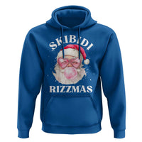Skibidi Rizzmas Christmas Hoodie Rizz Santa Pink Bubble Gum Funny Xmas Gen Alpha Girl Kids