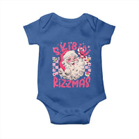SKIBIDI Rizzmas Santa Baby Onesie Rizz Santa Pink Groovy Funny Xmas Gen Alpha Girl Kids