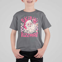Skibidi Rizzmas Christmas T Shirt For Kid Rizz Santa Groovy Funny Xmas Gen Alpha Girl Kids - Wonder Print Shop