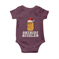 Christmas Skibidi Toilet Rizzler Baby Onesie Meme Funny Memes Brainrot Rizz