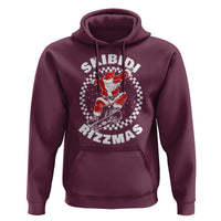 Skibidi Rizzmas Christmas Hoodie Rizz Skateboarding Santa Claus Skater Skateboard Skateboarder