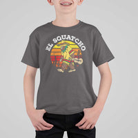 El Squatcho Bigfoot T Shirt For Kid Mexican Sasquatch Cinco De Mayo - Wonder Print Shop