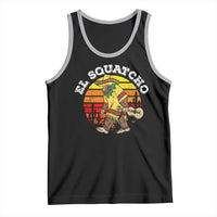 El Squatcho Bigfoot Tank Top Mexican Sasquatch Cinco De Mayo