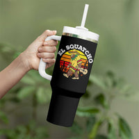 El Squatcho Bigfoot Tumbler With Handle Mexican Sasquatch Cinco De Mayo