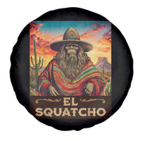El Squatcho Bigfoot Spare Tire Cover Mexican Sasquatch Lovers Cinco De Mayo