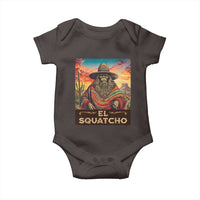 El Squatcho Bigfoot Baby Onesie Mexican Sasquatch Lovers Cinco De Mayo