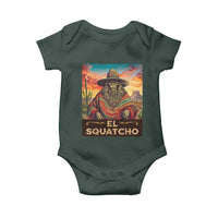 El Squatcho Bigfoot Baby Onesie Mexican Sasquatch Lovers Cinco De Mayo