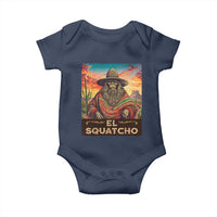 El Squatcho Bigfoot Baby Onesie Mexican Sasquatch Lovers Cinco De Mayo