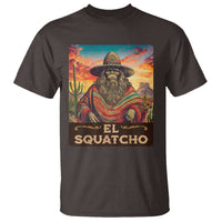 El Squatcho Bigfoot T Shirt Mexican Sasquatch Lovers Cinco De Mayo - Wonder Print Shop