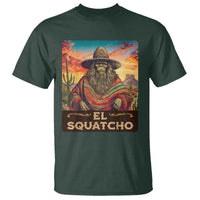El Squatcho Bigfoot T Shirt Mexican Sasquatch Lovers Cinco De Mayo - Wonder Print Shop