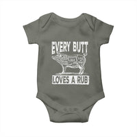 BBQ Baby Onesie Pork Butt Rub Dad Grill Gift