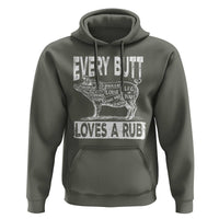 BBQ Hoodie Pork Butt Rub Dad Grill Gift