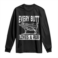 BBQ Long Sleeve Shirt Pork Butt Rub Dad Grill Gift