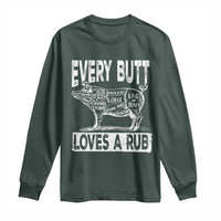 BBQ Long Sleeve Shirt Pork Butt Rub Dad Grill Gift