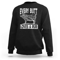BBQ Sweatshirt Pork Butt Rub Dad Grill Gift - Wonder Print Shop