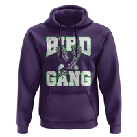 Bird Gang Hoodie Vintage 90s Style Classic Eagles Fly - Wonder Print Shop