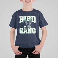 Bird Gang T Shirt For Kid Vintage 90s Style Classic Eagles Fly - Wonder Print Shop