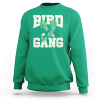Bird Gang Sweatshirt Vintage 90s Style Classic Eagles Fly - Wonder Print Shop